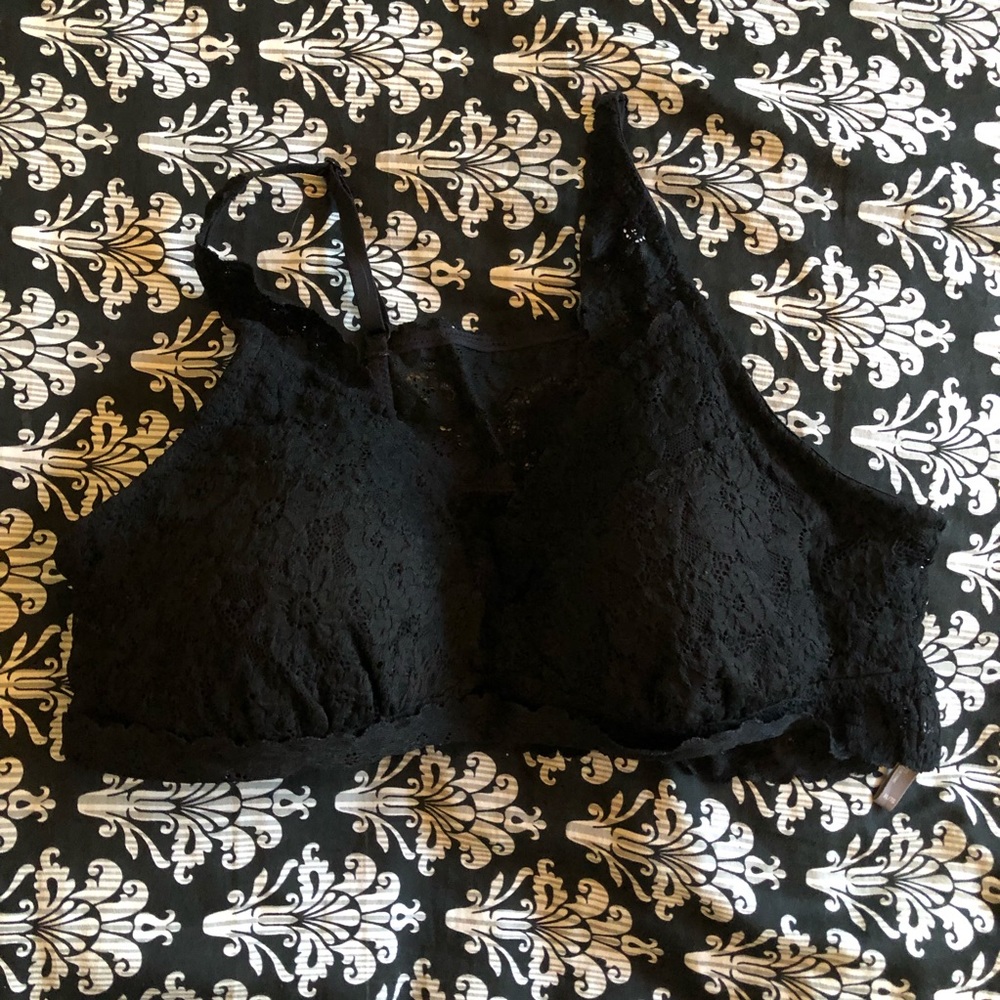 Aerie Black Lace Bralette